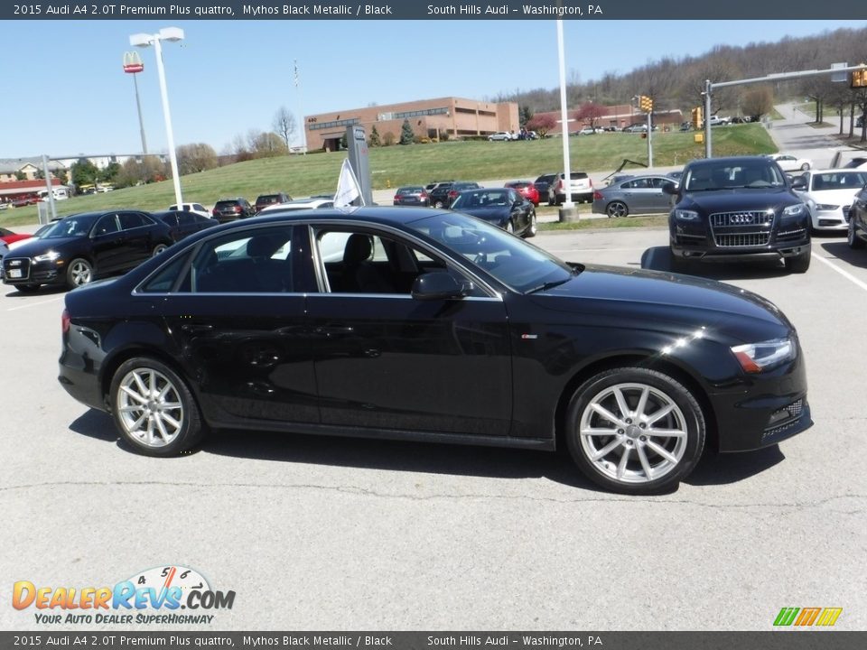 2015 Audi A4 2.0T Premium Plus quattro Mythos Black Metallic / Black Photo #11