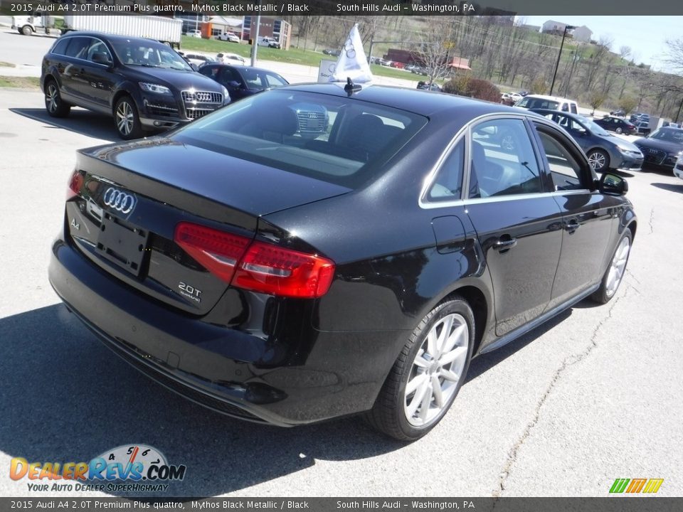 2015 Audi A4 2.0T Premium Plus quattro Mythos Black Metallic / Black Photo #14