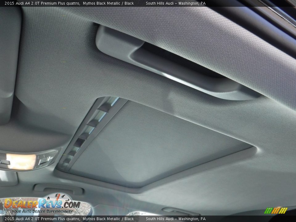 2015 Audi A4 2.0T Premium Plus quattro Mythos Black Metallic / Black Photo #19