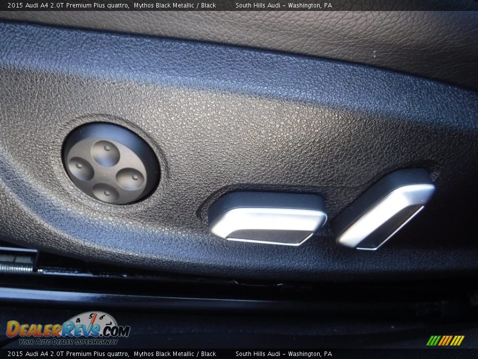2015 Audi A4 2.0T Premium Plus quattro Mythos Black Metallic / Black Photo #21