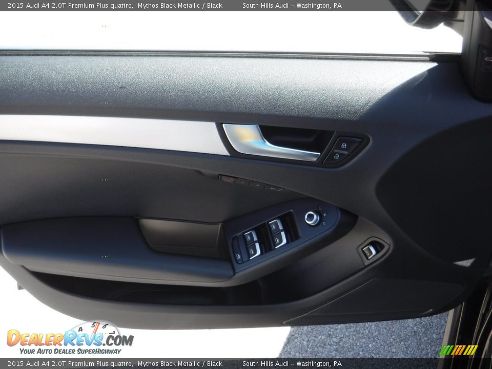 2015 Audi A4 2.0T Premium Plus quattro Mythos Black Metallic / Black Photo #23