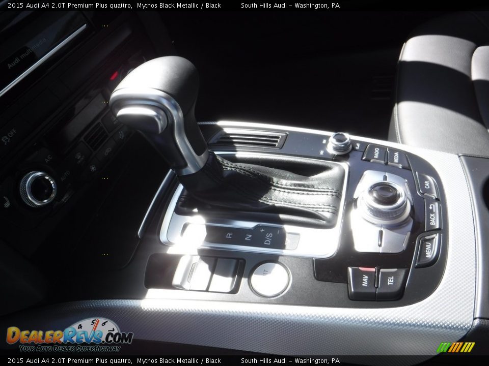 2015 Audi A4 2.0T Premium Plus quattro Mythos Black Metallic / Black Photo #24