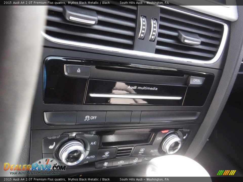 2015 Audi A4 2.0T Premium Plus quattro Mythos Black Metallic / Black Photo #25