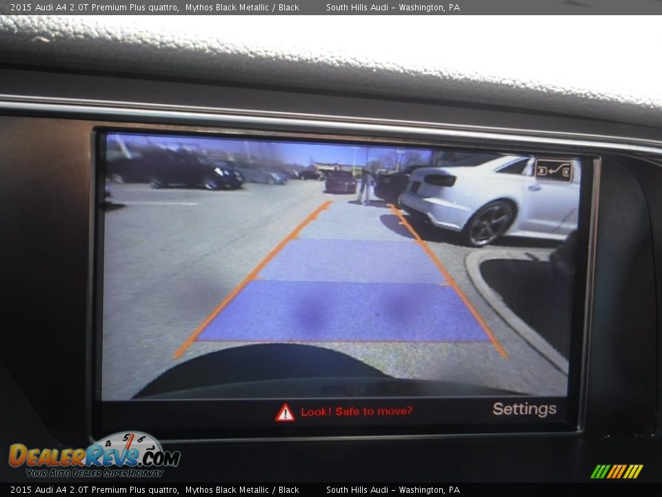 2015 Audi A4 2.0T Premium Plus quattro Mythos Black Metallic / Black Photo #27