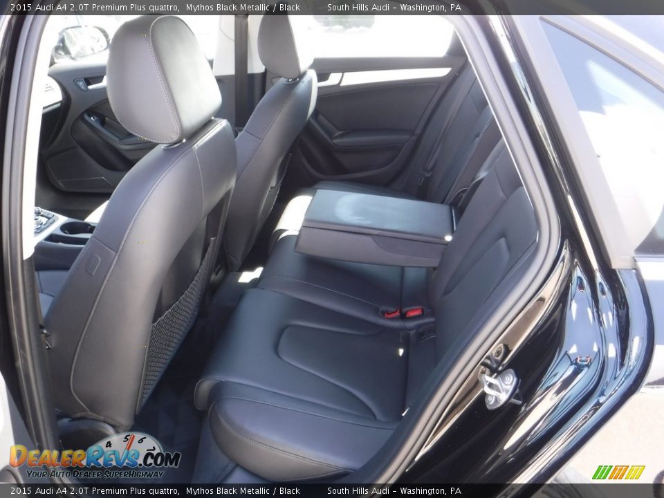 2015 Audi A4 2.0T Premium Plus quattro Mythos Black Metallic / Black Photo #30
