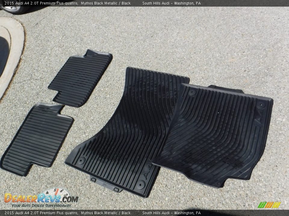 2015 Audi A4 2.0T Premium Plus quattro Mythos Black Metallic / Black Photo #33