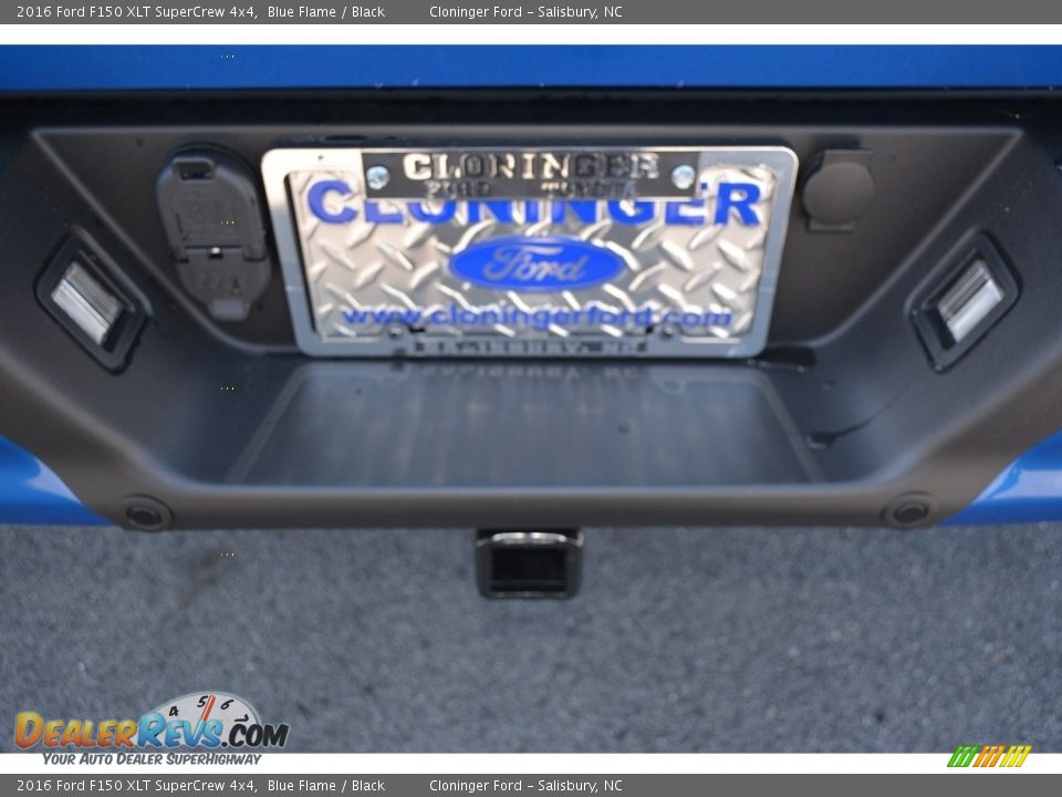 2016 Ford F150 XLT SuperCrew 4x4 Blue Flame / Black Photo #5