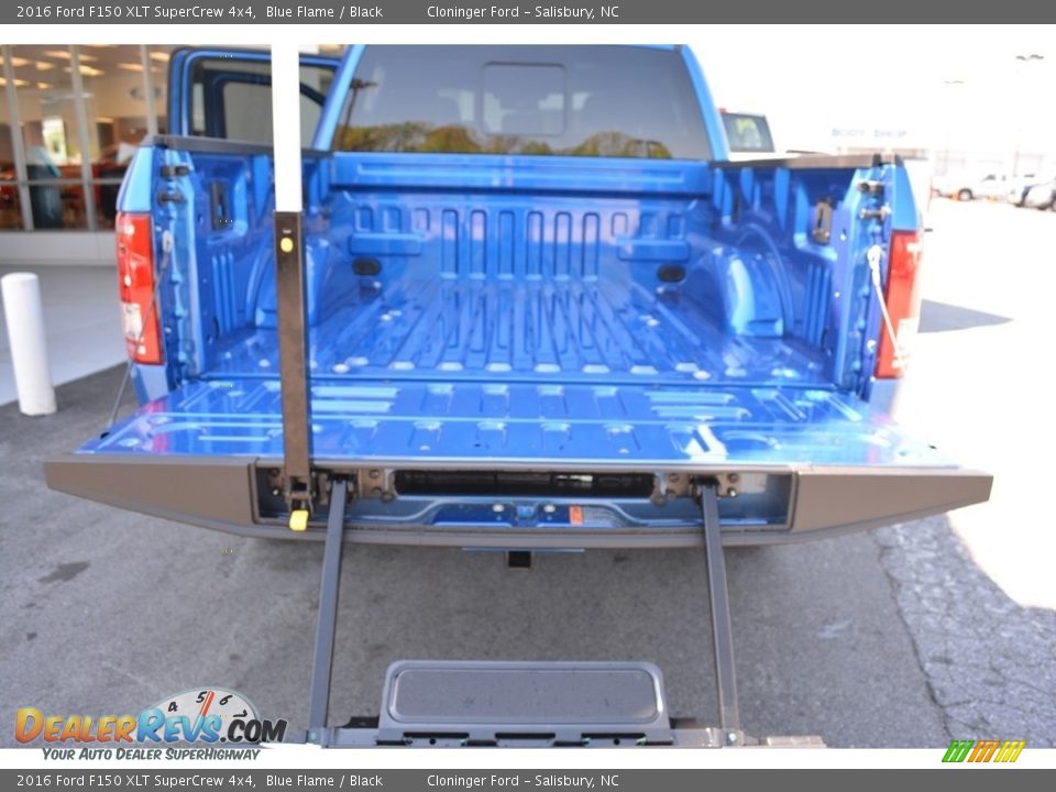 2016 Ford F150 XLT SuperCrew 4x4 Blue Flame / Black Photo #6