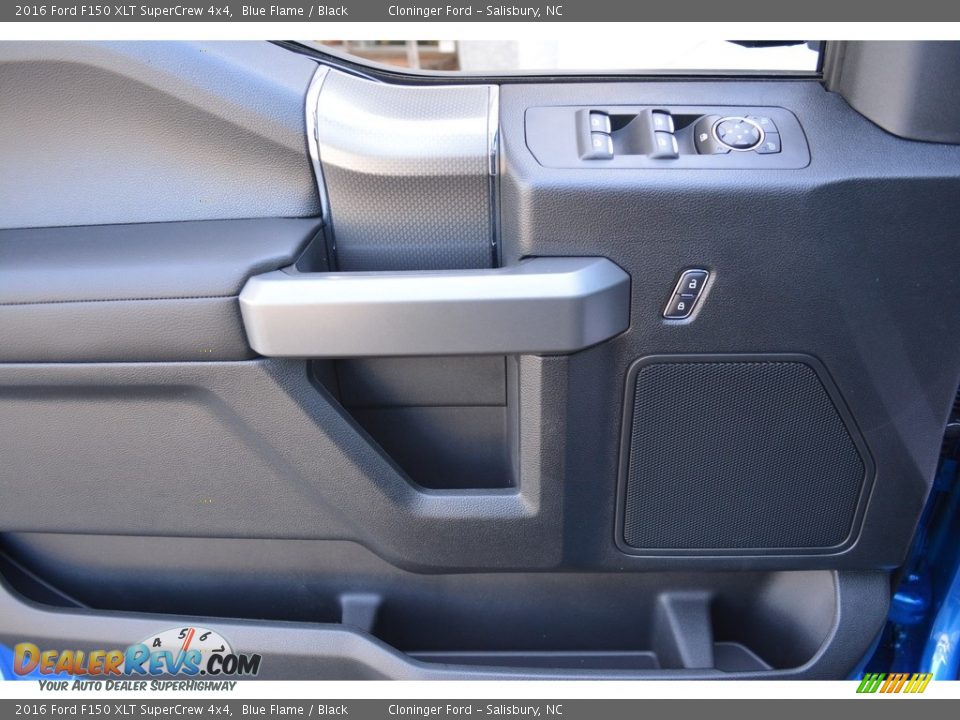 2016 Ford F150 XLT SuperCrew 4x4 Blue Flame / Black Photo #7