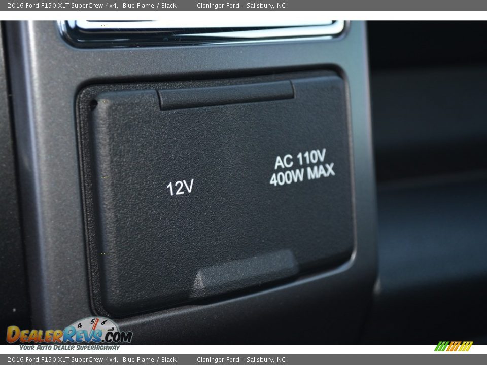2016 Ford F150 XLT SuperCrew 4x4 Blue Flame / Black Photo #21