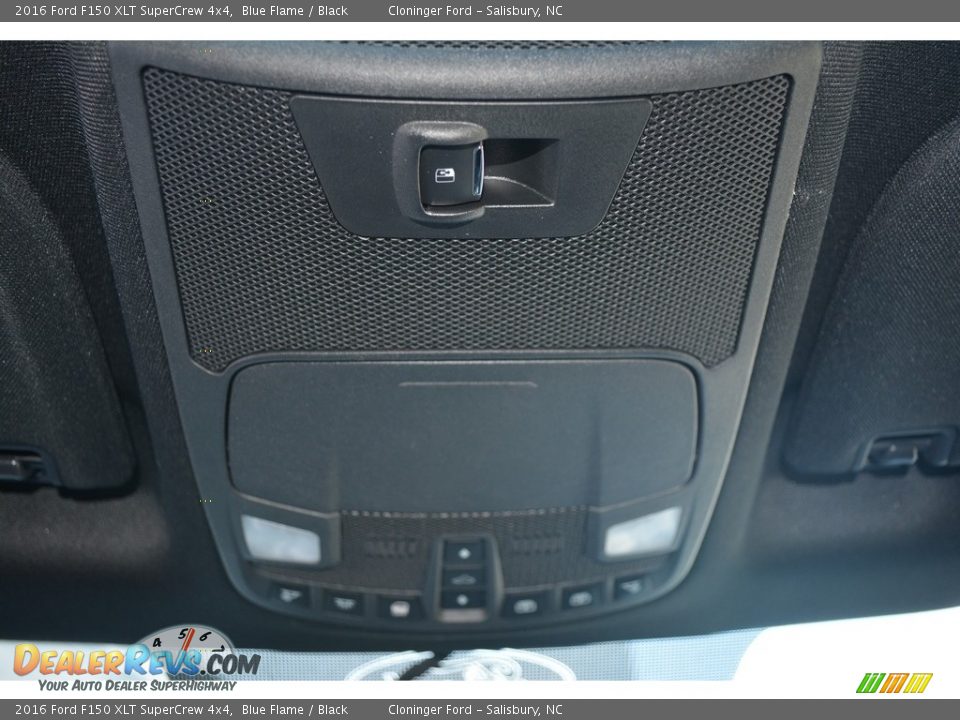 2016 Ford F150 XLT SuperCrew 4x4 Blue Flame / Black Photo #22