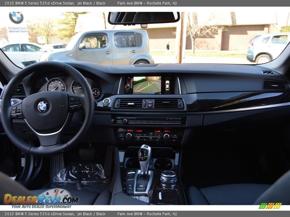 2015 BMW 5 Series 535d xDrive Sedan Jet Black / Black Photo #14