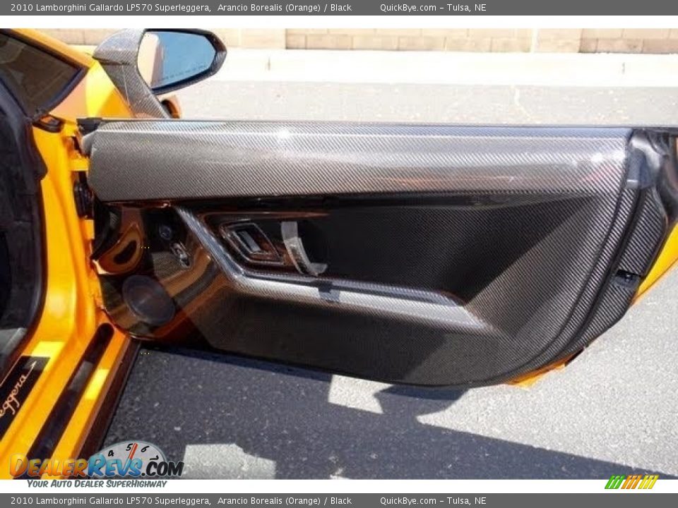 2010 Lamborghini Gallardo LP570 Superleggera Arancio Borealis (Orange) / Black Photo #20