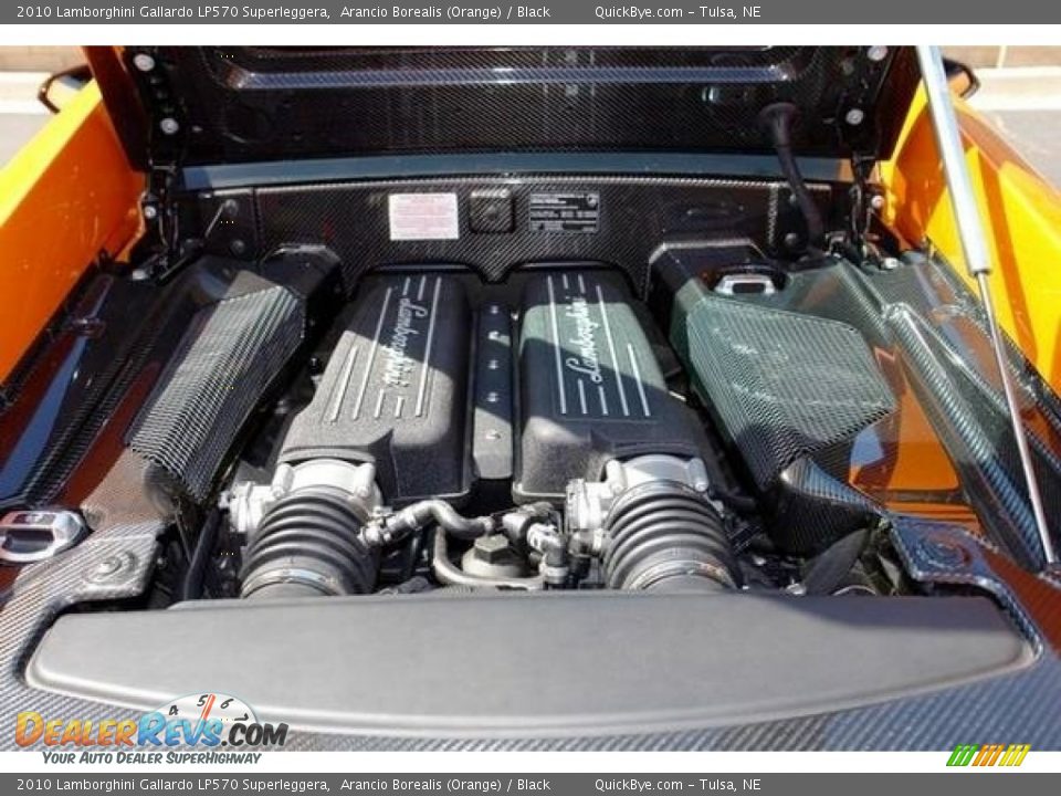 2010 Lamborghini Gallardo LP570 Superleggera 5.2 Liter DOHC 40-Valve VVT V10 Engine Photo #22