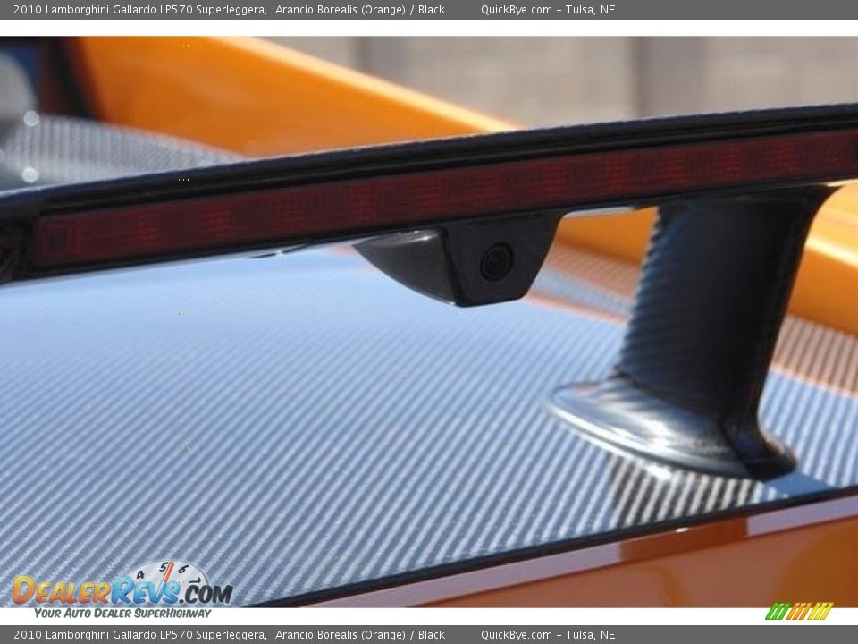 2010 Lamborghini Gallardo LP570 Superleggera Arancio Borealis (Orange) / Black Photo #23