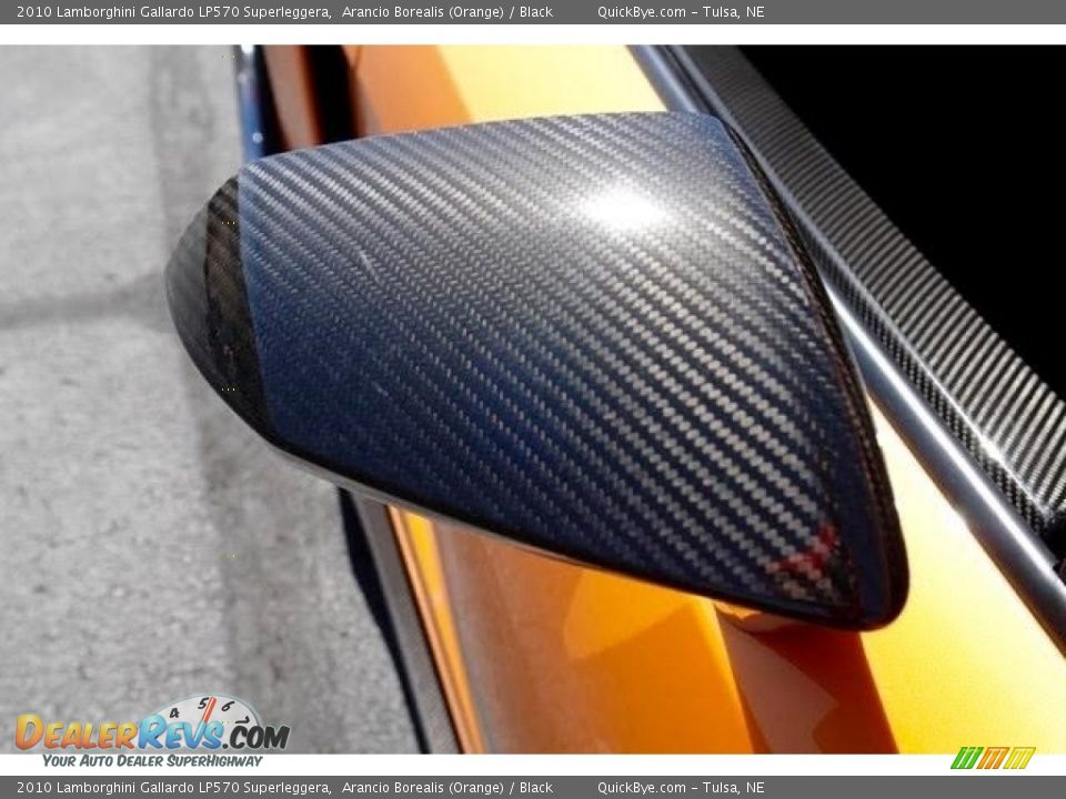 2010 Lamborghini Gallardo LP570 Superleggera Arancio Borealis (Orange) / Black Photo #24