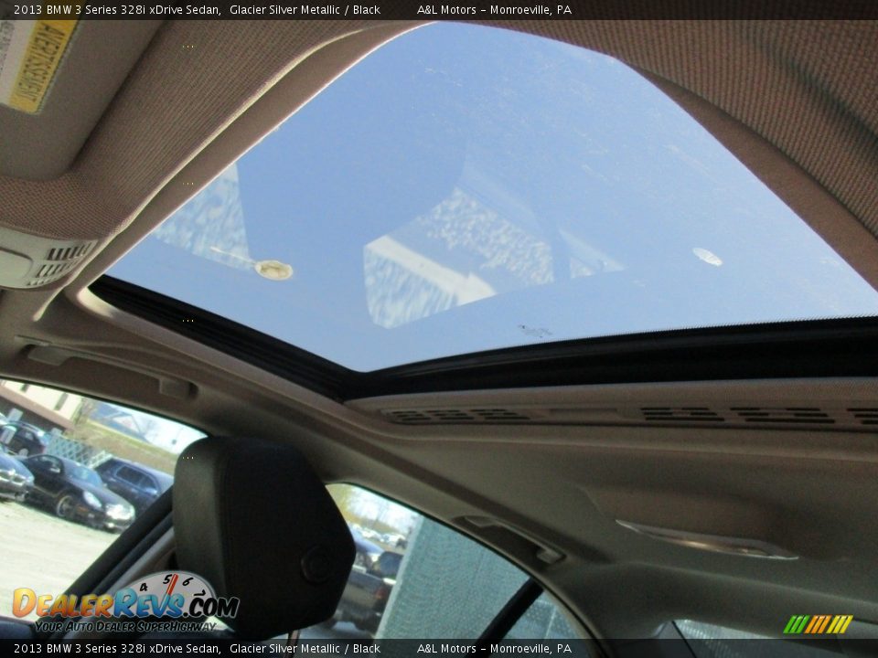 2013 BMW 3 Series 328i xDrive Sedan Glacier Silver Metallic / Black Photo #11