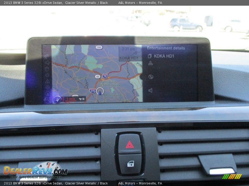 2013 BMW 3 Series 328i xDrive Sedan Glacier Silver Metallic / Black Photo #16