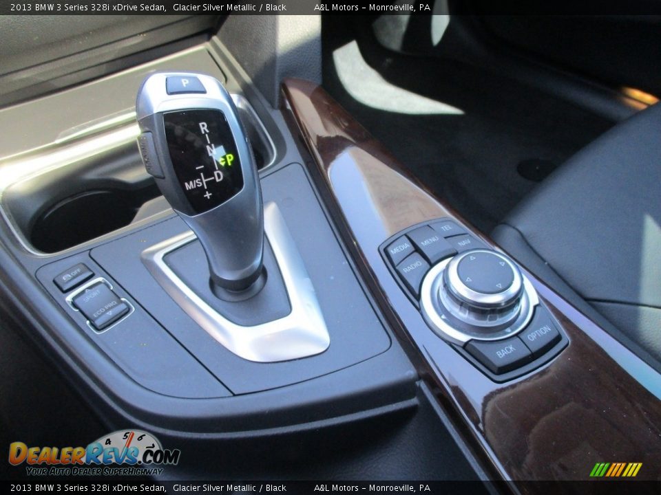 2013 BMW 3 Series 328i xDrive Sedan Glacier Silver Metallic / Black Photo #17