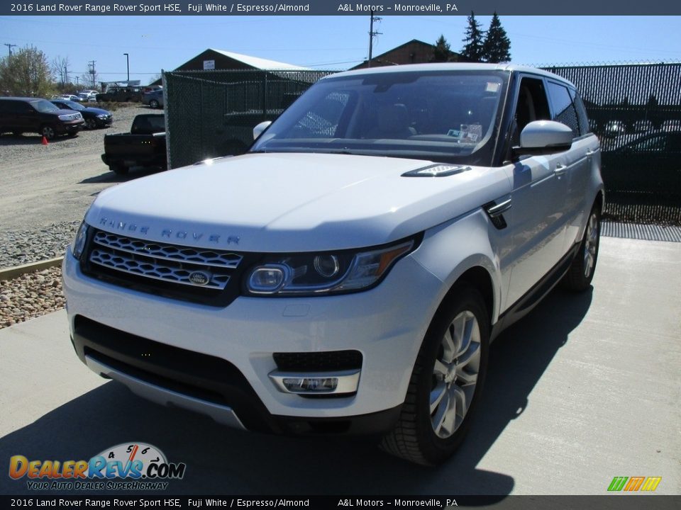 2016 Land Rover Range Rover Sport HSE Fuji White / Espresso/Almond Photo #7