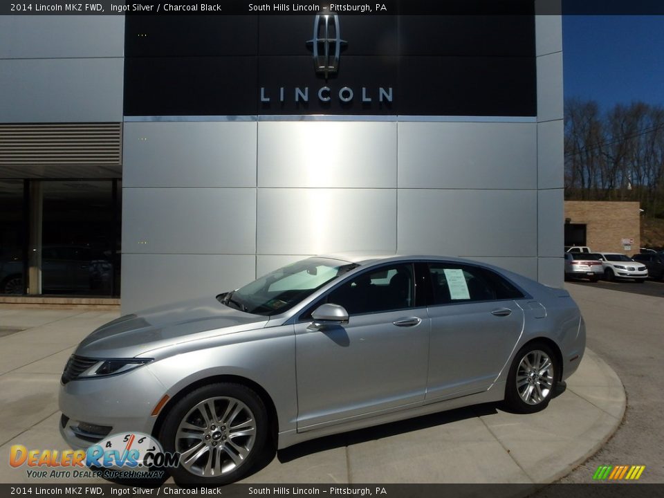 2014 Lincoln MKZ FWD Ingot Silver / Charcoal Black Photo #1