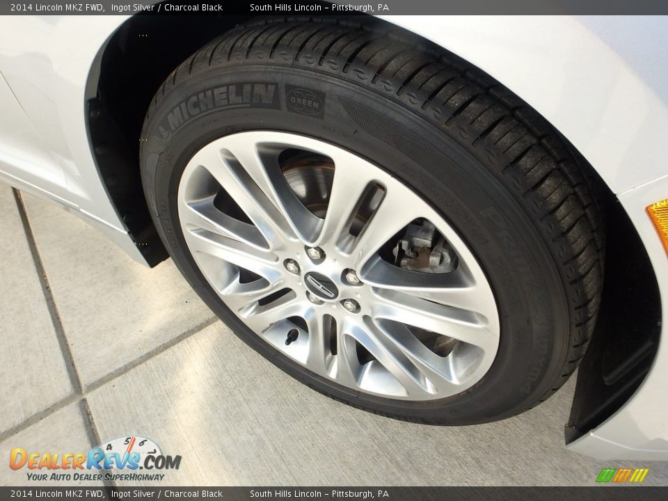 2014 Lincoln MKZ FWD Ingot Silver / Charcoal Black Photo #9