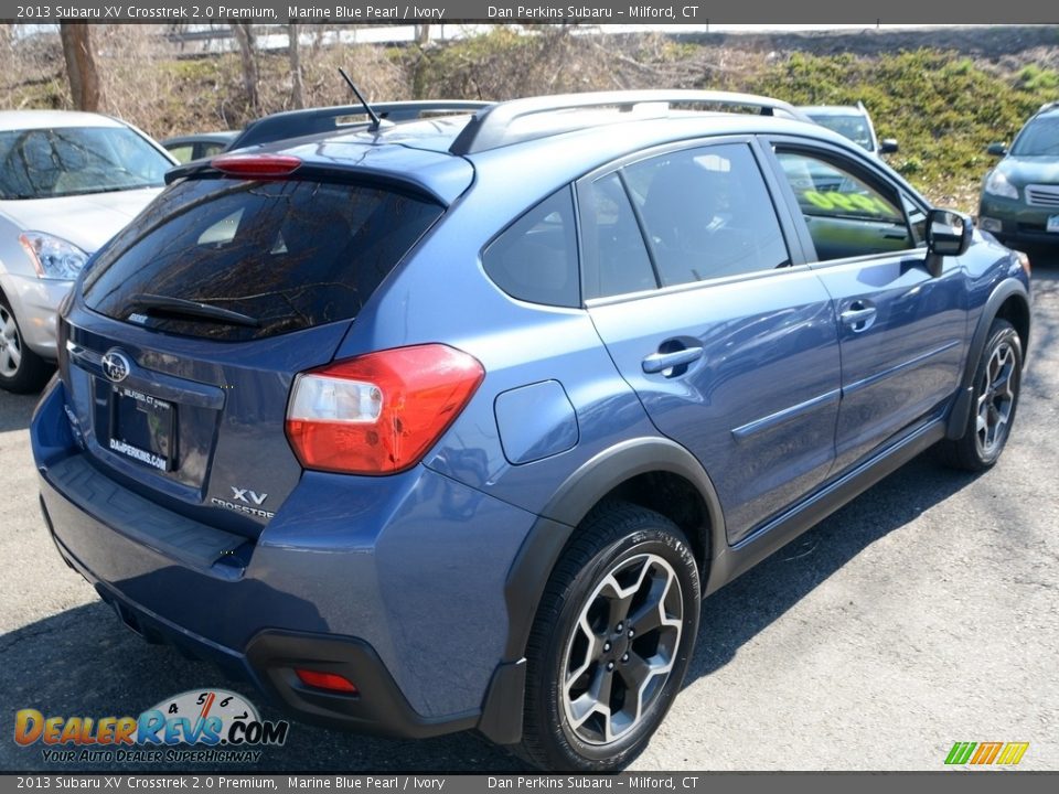 2013 Subaru XV Crosstrek 2.0 Premium Marine Blue Pearl / Ivory Photo #6
