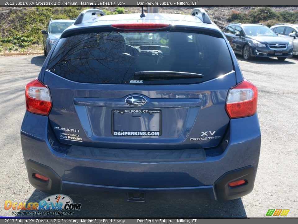 2013 Subaru XV Crosstrek 2.0 Premium Marine Blue Pearl / Ivory Photo #7