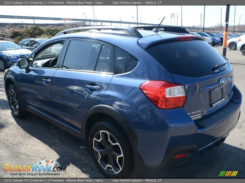 2013 Subaru XV Crosstrek 2.0 Premium Marine Blue Pearl / Ivory Photo #10