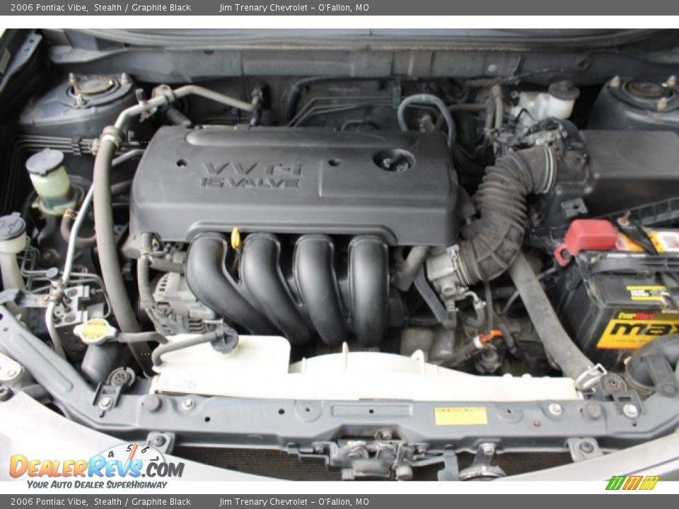 2006 Pontiac Vibe Stealth / Graphite Black Photo #7