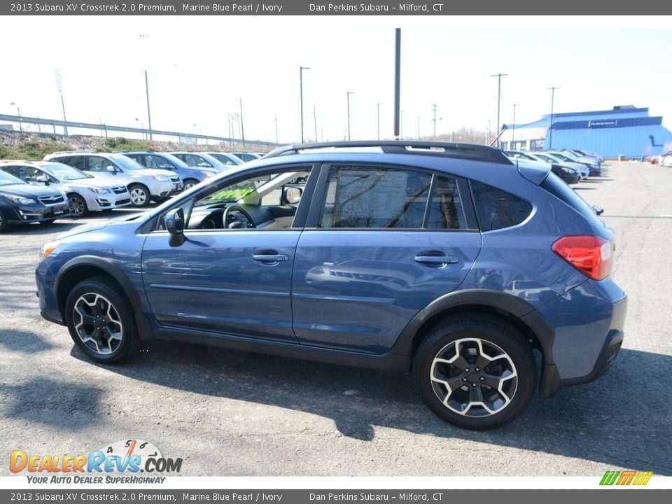 2013 Subaru XV Crosstrek 2.0 Premium Marine Blue Pearl / Ivory Photo #11