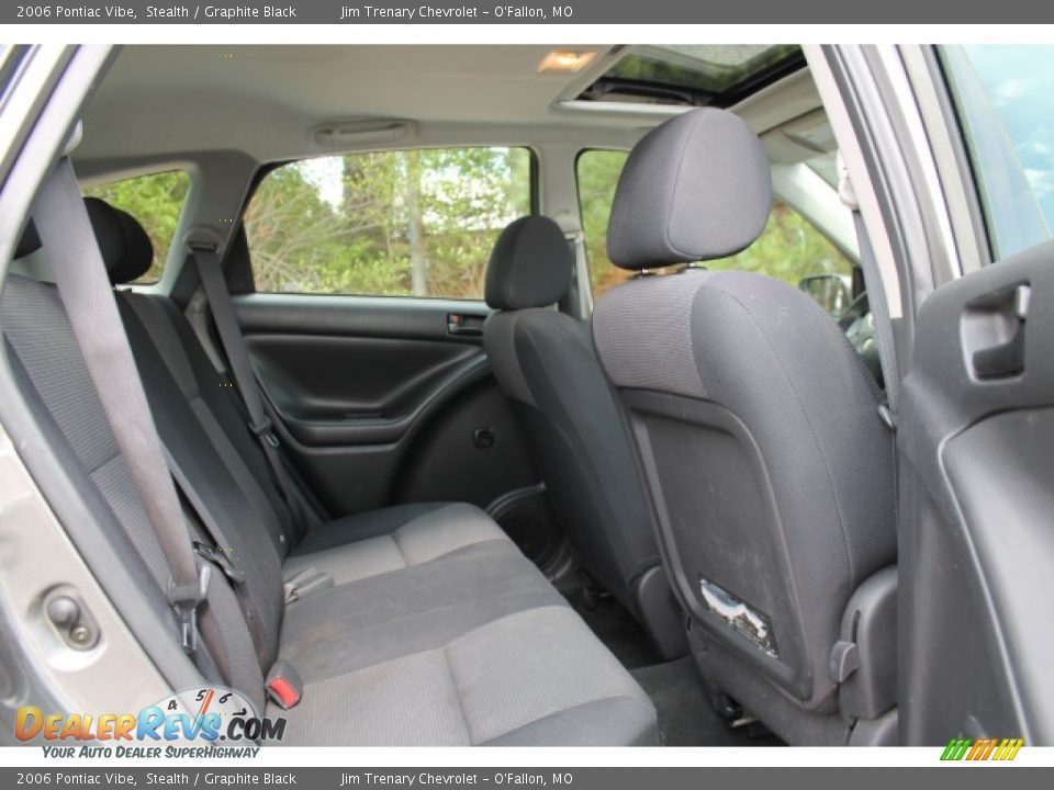 2006 Pontiac Vibe Stealth / Graphite Black Photo #9