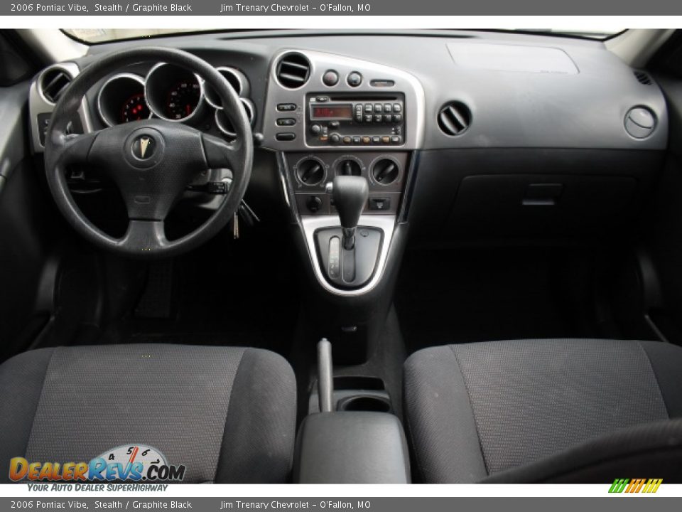 2006 Pontiac Vibe Stealth / Graphite Black Photo #10