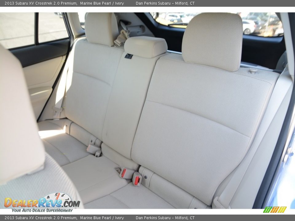 2013 Subaru XV Crosstrek 2.0 Premium Marine Blue Pearl / Ivory Photo #16