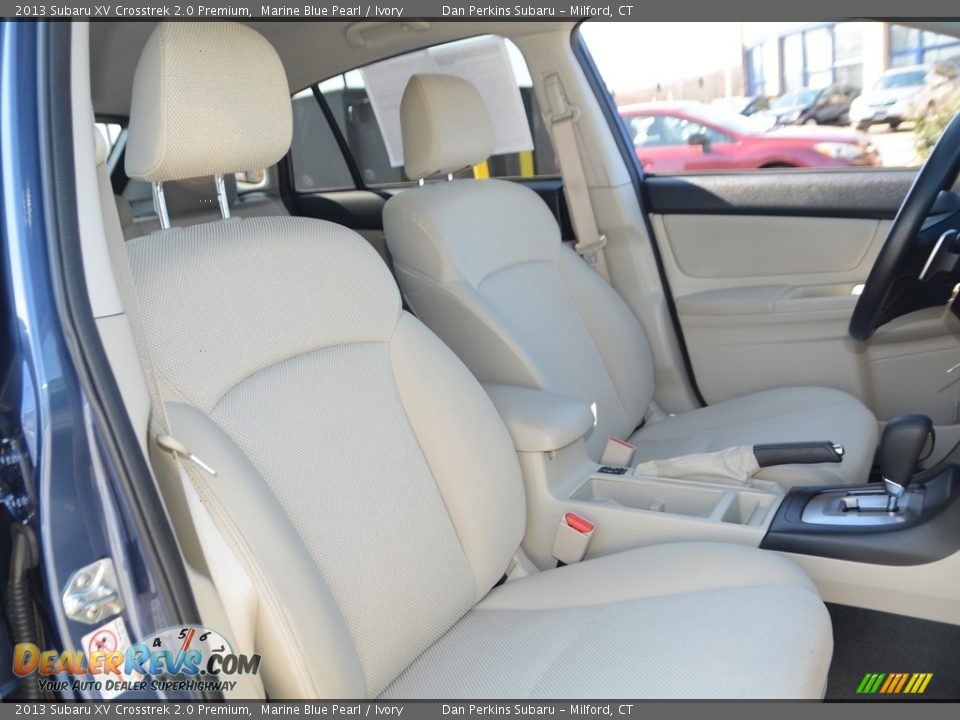 2013 Subaru XV Crosstrek 2.0 Premium Marine Blue Pearl / Ivory Photo #17