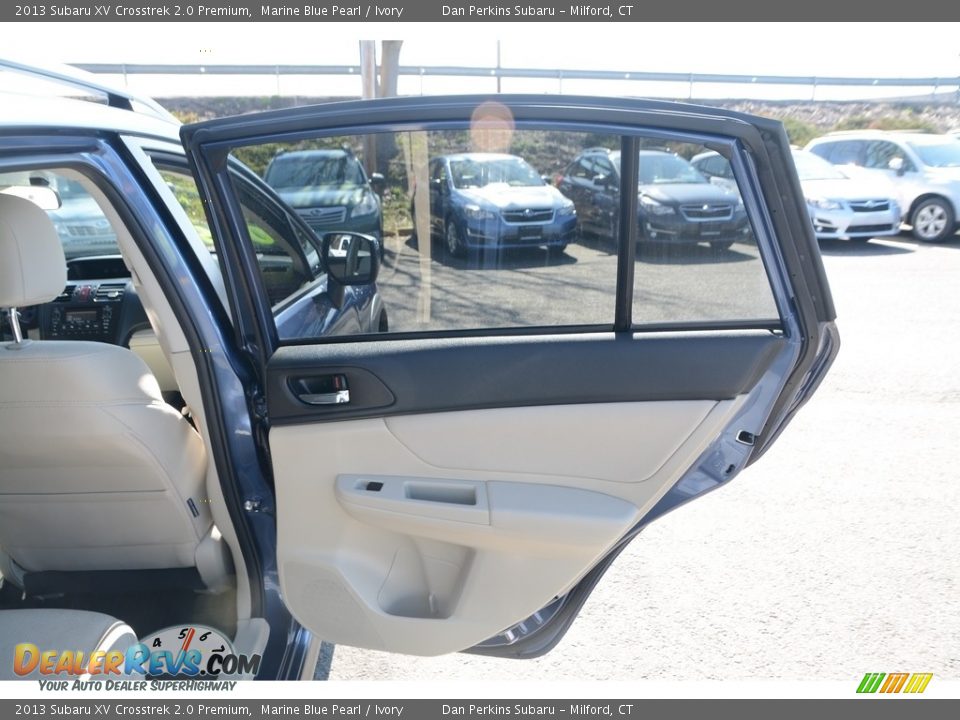 2013 Subaru XV Crosstrek 2.0 Premium Marine Blue Pearl / Ivory Photo #19