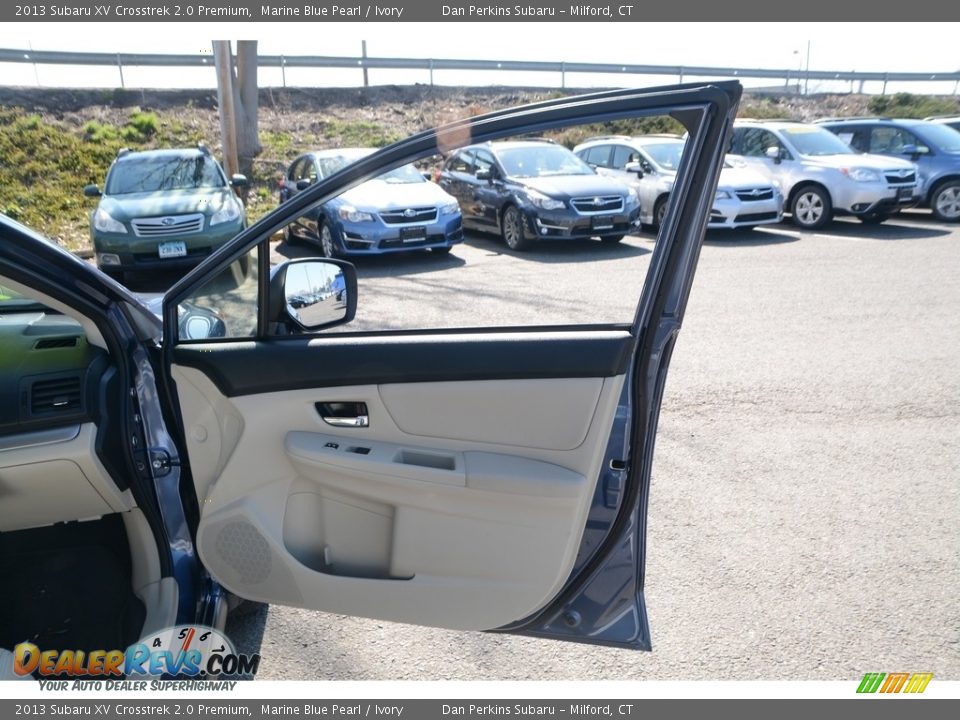 2013 Subaru XV Crosstrek 2.0 Premium Marine Blue Pearl / Ivory Photo #21