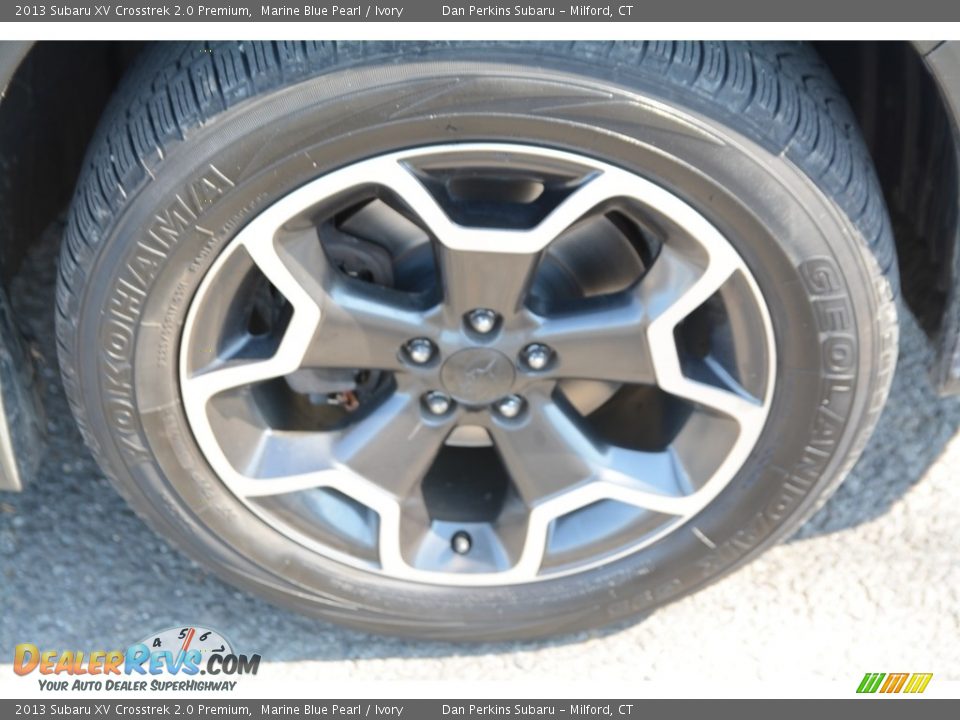 2013 Subaru XV Crosstrek 2.0 Premium Marine Blue Pearl / Ivory Photo #22