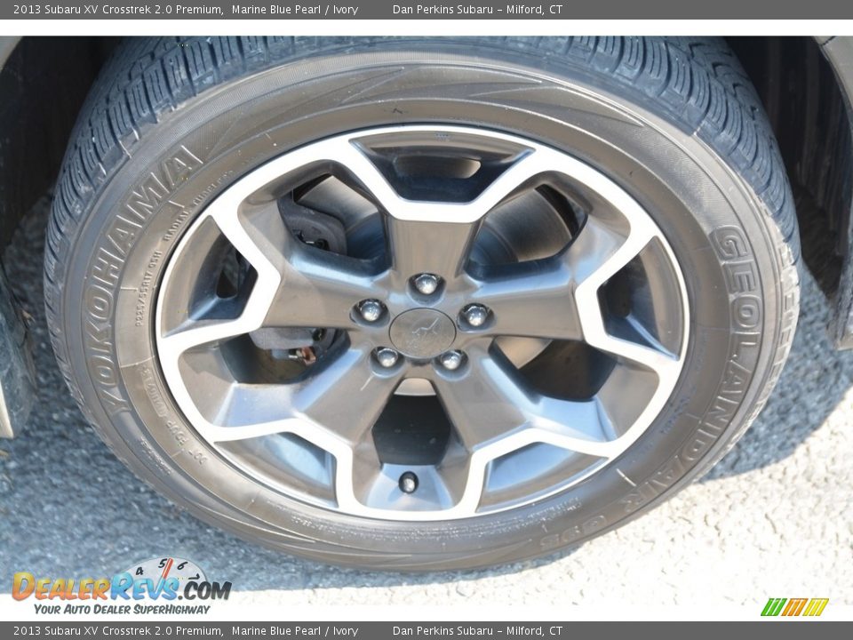 2013 Subaru XV Crosstrek 2.0 Premium Marine Blue Pearl / Ivory Photo #23