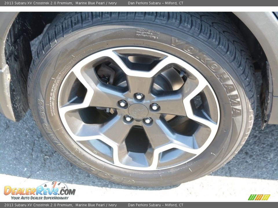 2013 Subaru XV Crosstrek 2.0 Premium Marine Blue Pearl / Ivory Photo #25
