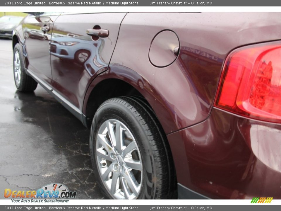 2011 Ford Edge Limited Bordeaux Reserve Red Metallic / Medium Light Stone Photo #4