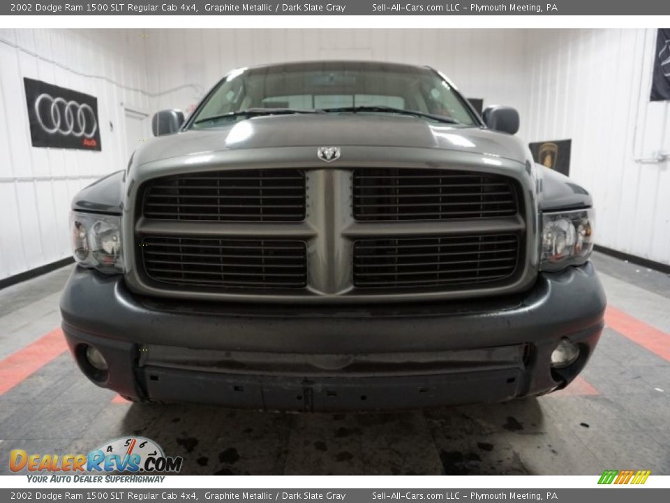 2002 Dodge Ram 1500 SLT Regular Cab 4x4 Graphite Metallic / Dark Slate Gray Photo #4