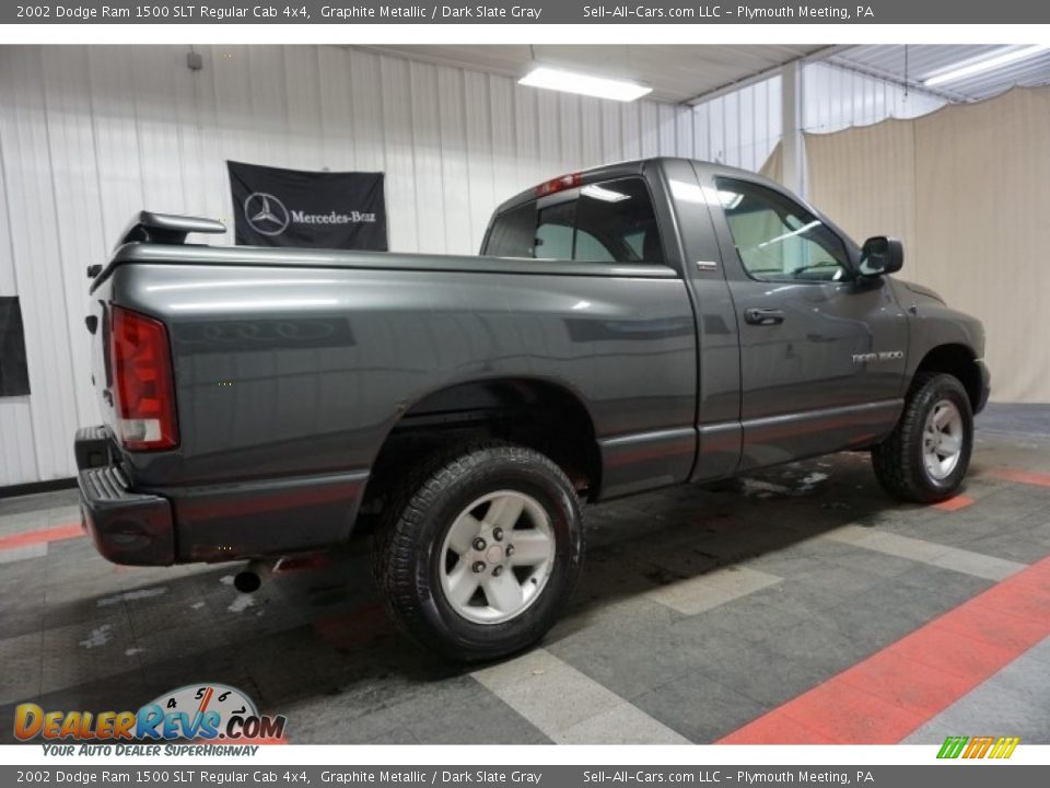 2002 Dodge Ram 1500 SLT Regular Cab 4x4 Graphite Metallic / Dark Slate Gray Photo #7