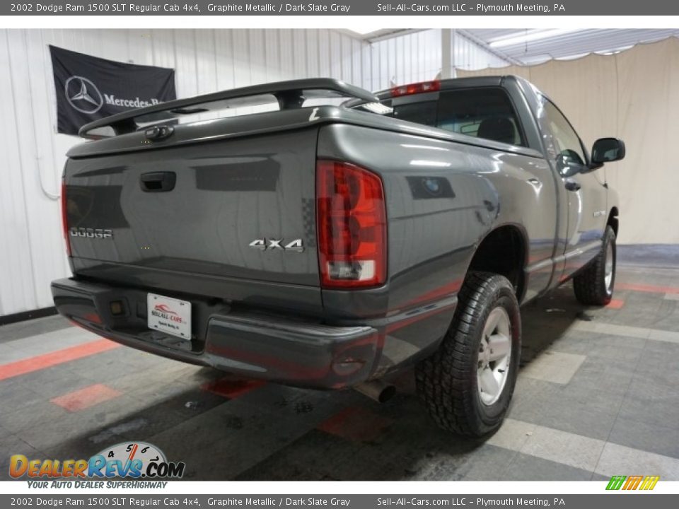2002 Dodge Ram 1500 SLT Regular Cab 4x4 Graphite Metallic / Dark Slate Gray Photo #8