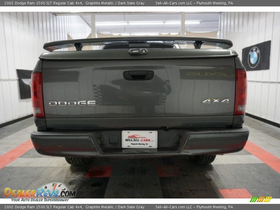 2002 Dodge Ram 1500 SLT Regular Cab 4x4 Graphite Metallic / Dark Slate Gray Photo #9