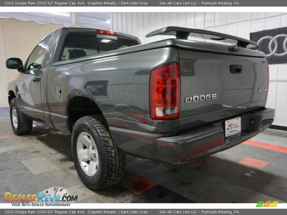 2002 Dodge Ram 1500 SLT Regular Cab 4x4 Graphite Metallic / Dark Slate Gray Photo #10