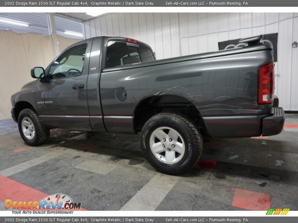 2002 Dodge Ram 1500 SLT Regular Cab 4x4 Graphite Metallic / Dark Slate Gray Photo #11