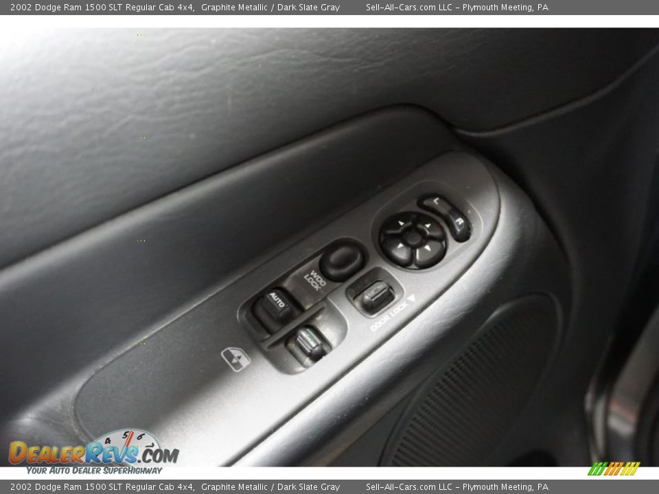 2002 Dodge Ram 1500 SLT Regular Cab 4x4 Graphite Metallic / Dark Slate Gray Photo #13