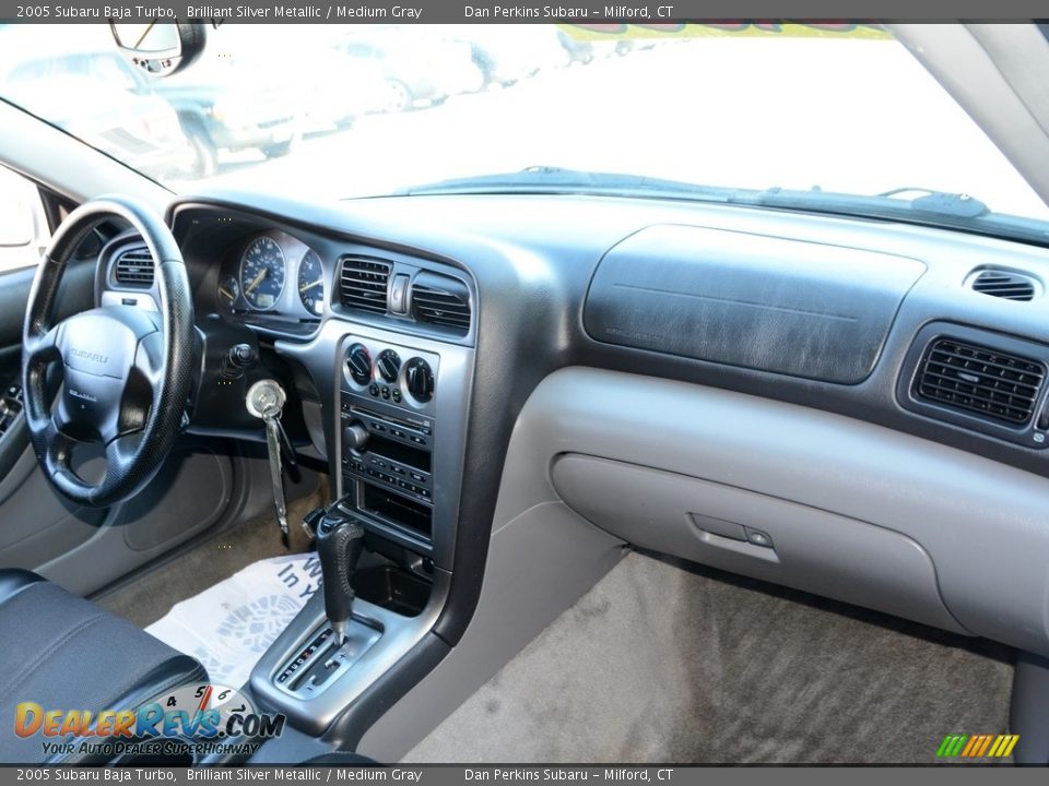 2005 Subaru Baja Turbo Brilliant Silver Metallic / Medium Gray Photo #5