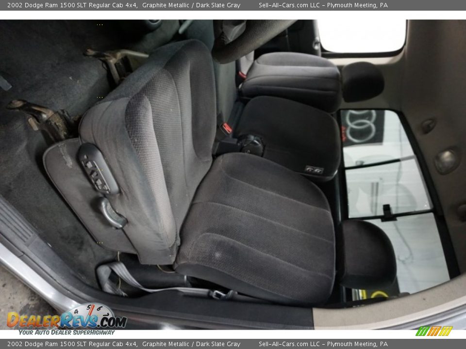 2002 Dodge Ram 1500 SLT Regular Cab 4x4 Graphite Metallic / Dark Slate Gray Photo #19